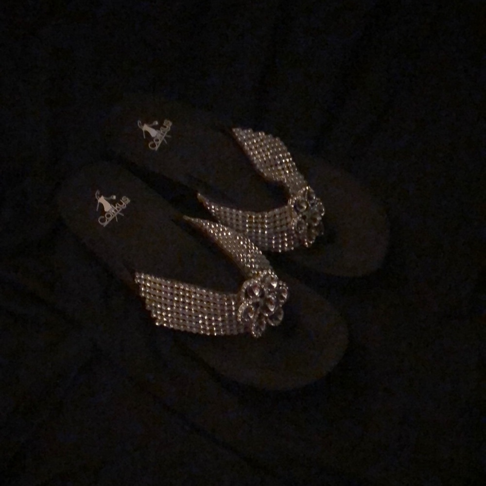 Snazzy flip flop sandals